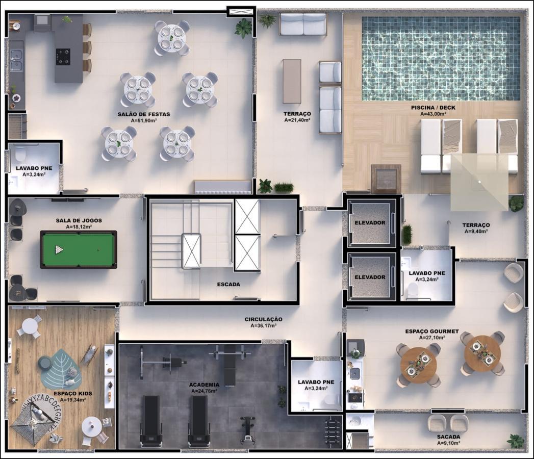 Apartamento, 2 quartos, 87 m² - Foto 3