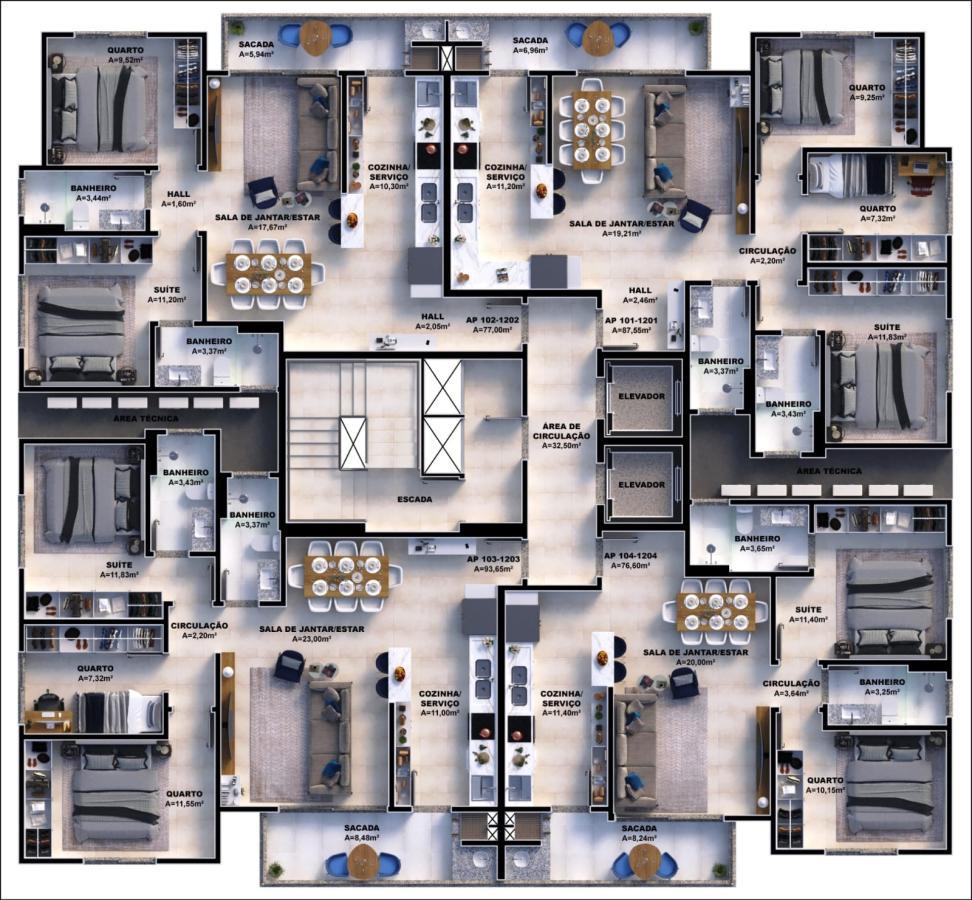 Apartamento, 2 quartos, 87 m² - Foto 5