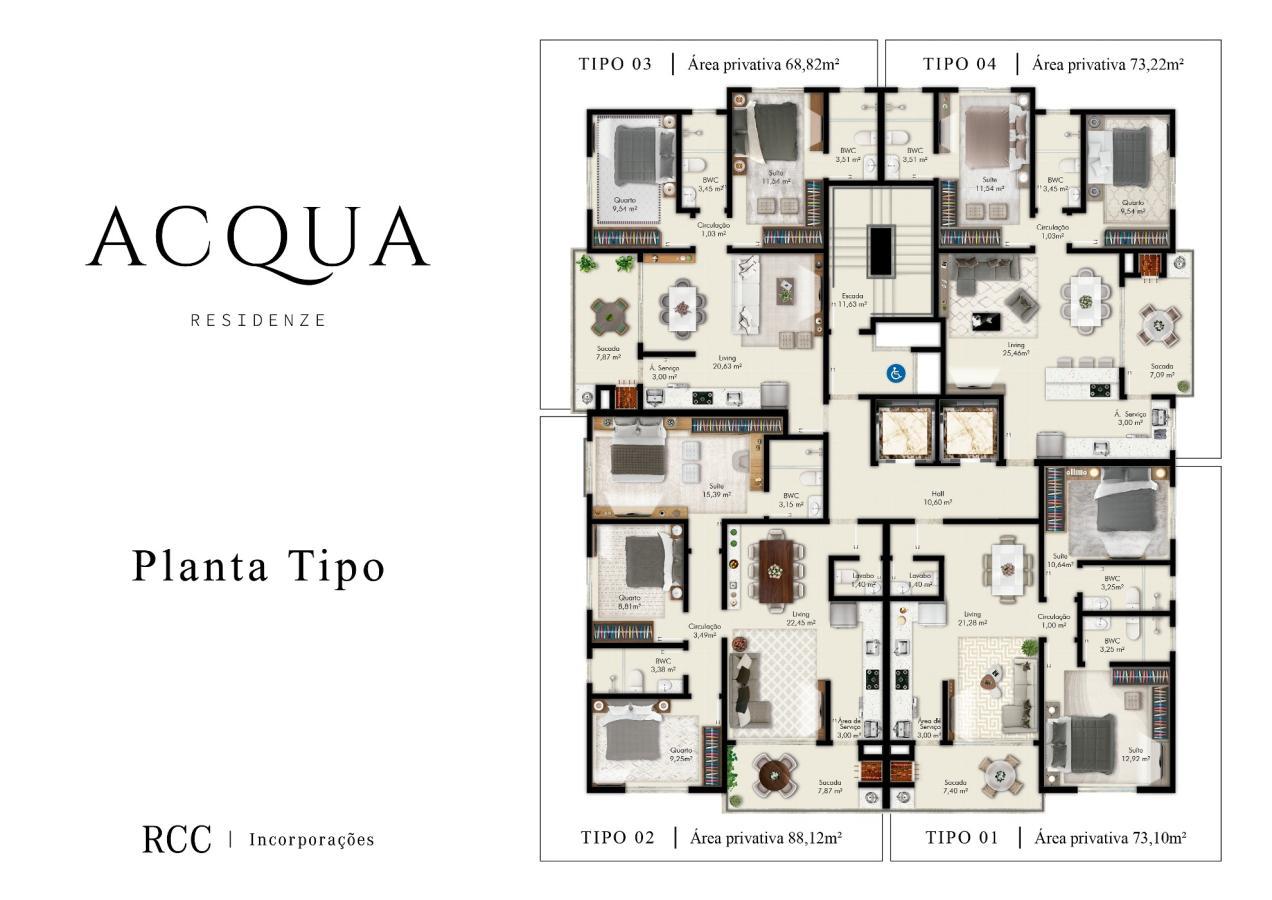 Apartamento, 3 quartos, 88 m² - Foto 7
