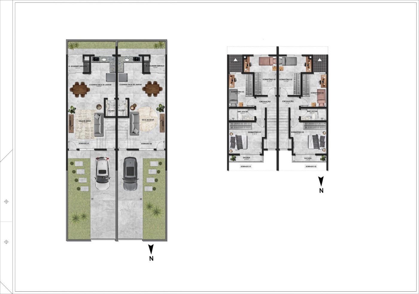 Casa, 3 quartos, 96 m² - Foto 9