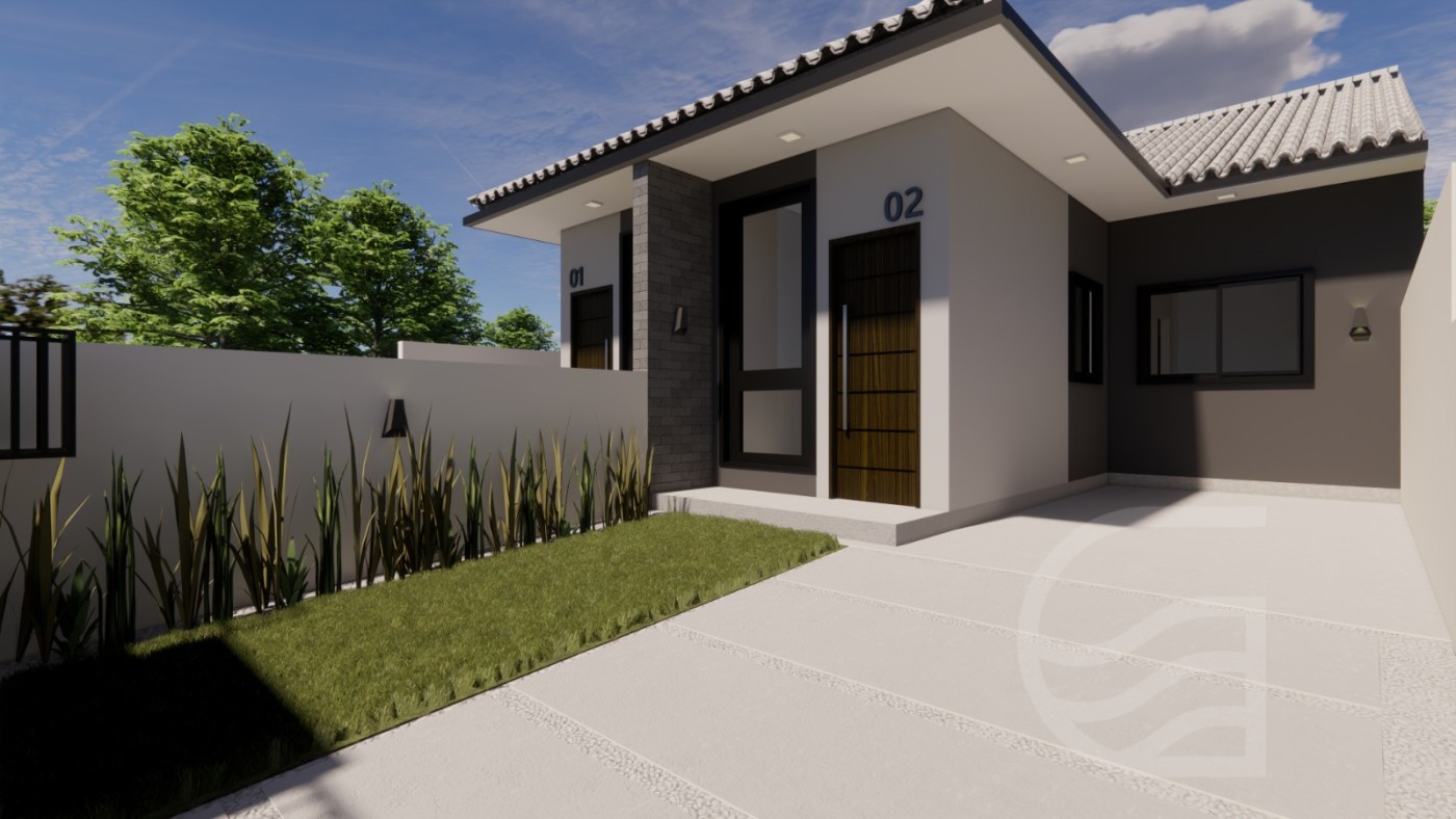 Casa, 2 quartos, 53 m² - Foto 3
