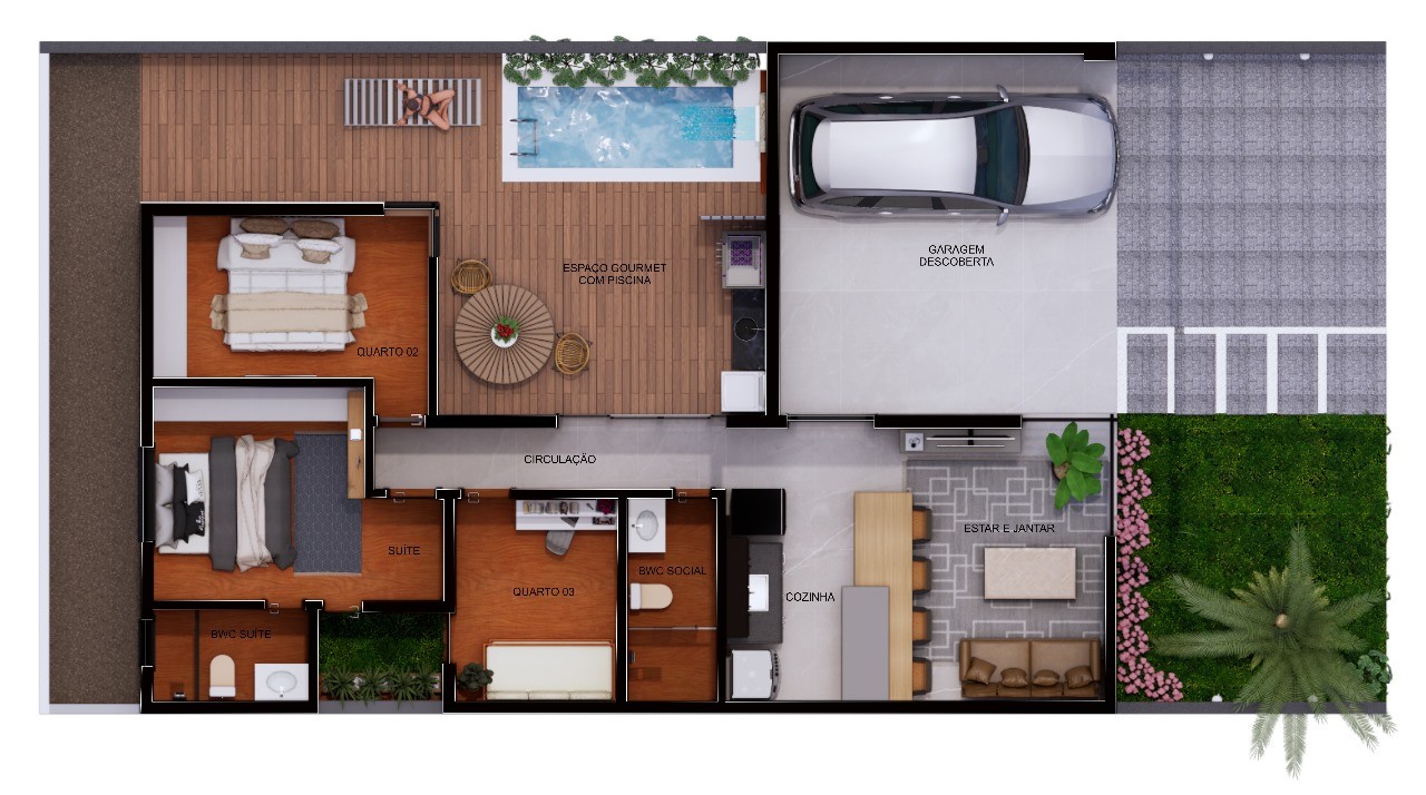 Casa, 3 quartos, 93 m² - Foto 10