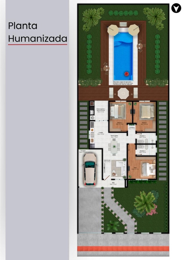 Casa, 3 quartos, 108 m² - Foto 9