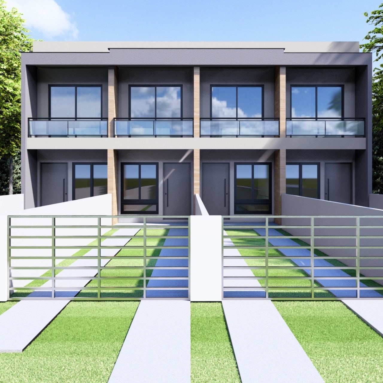 Casa, 2 quartos, 80 m² - Foto 1