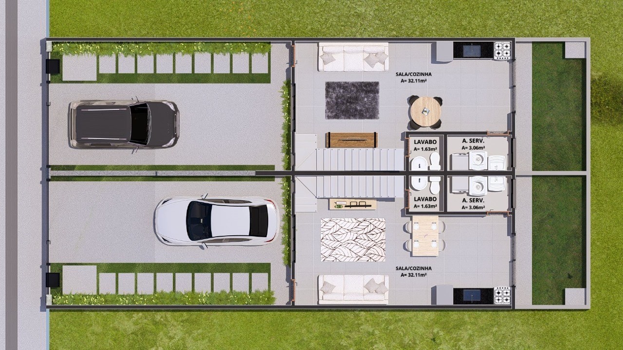 Casa, 2 quartos, 87 m² - Foto 8