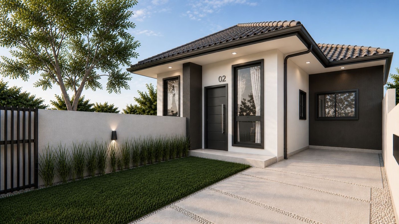 Casa, 2 quartos, 50 m² - Foto 1
