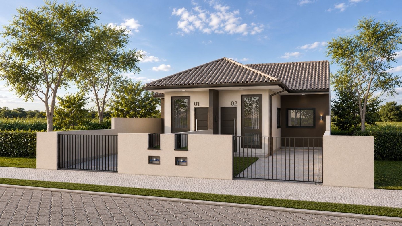 Casa, 2 quartos, 50 m² - Foto 2