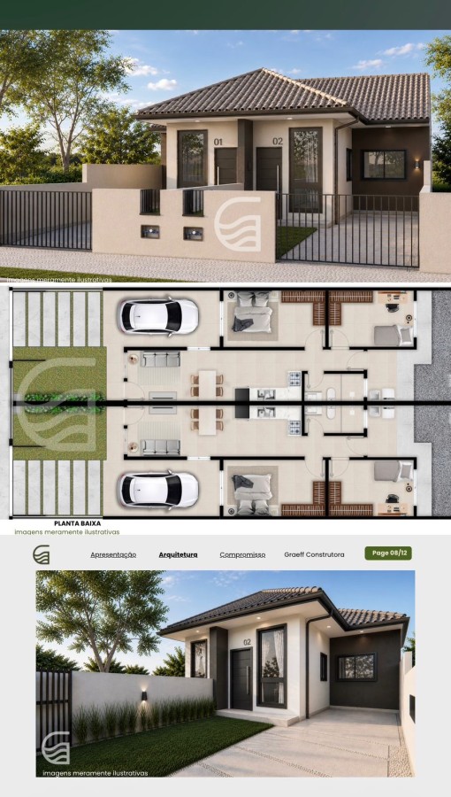 Casa, 2 quartos, 50 m² - Foto 9